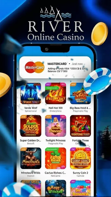 RIVER Online Casino Screenshot